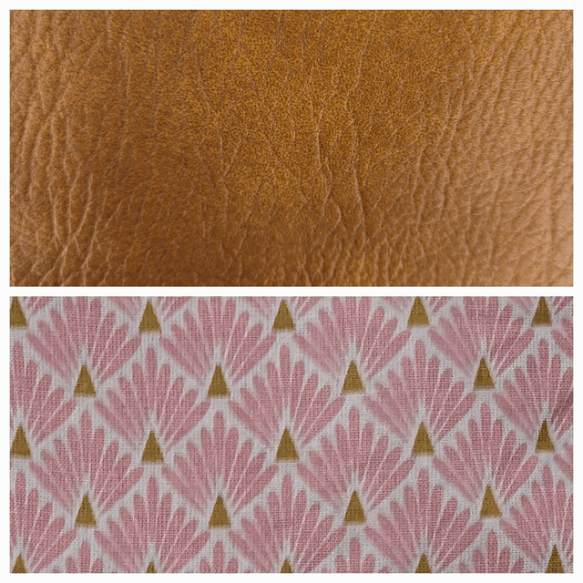 Sac banane simili cuir marron
