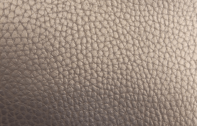 Sac banane simili cuir taupe irisé
