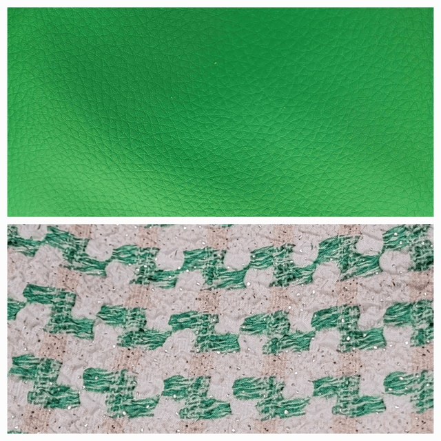 Sac banane simili cuir vert