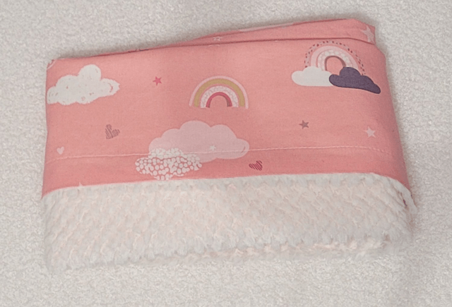 Couverture bébé ton rose