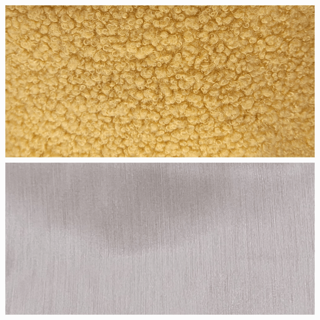 Sac banane bouclette camel