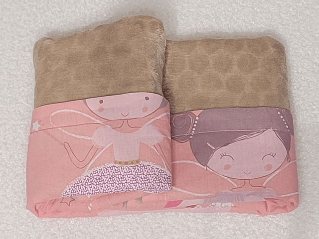 Couverture bébé ton rose