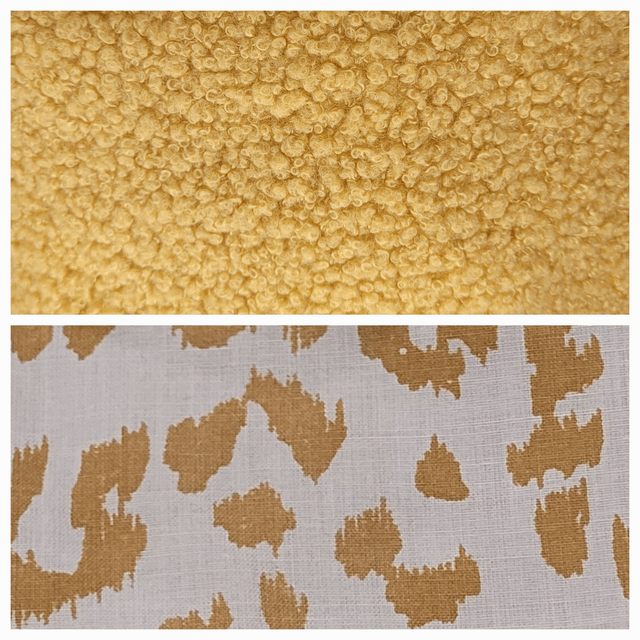 Sac banane bouclette camel