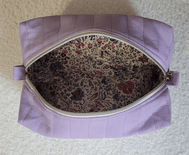 Trousse matelassée