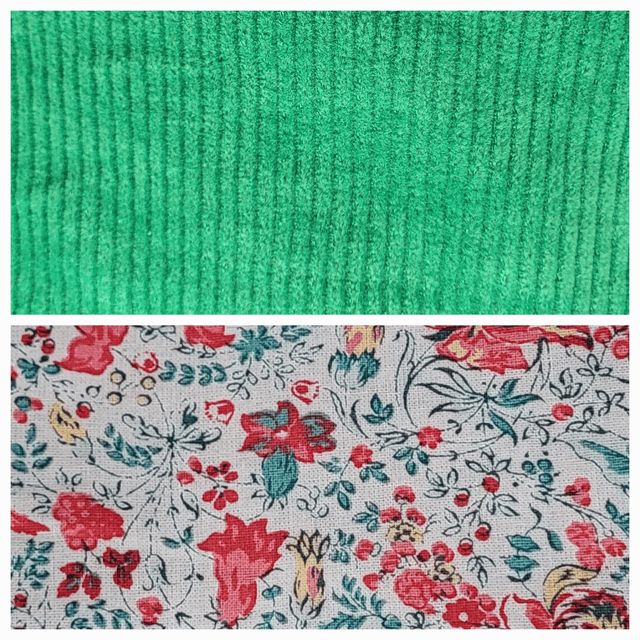 Sac banane velours vert