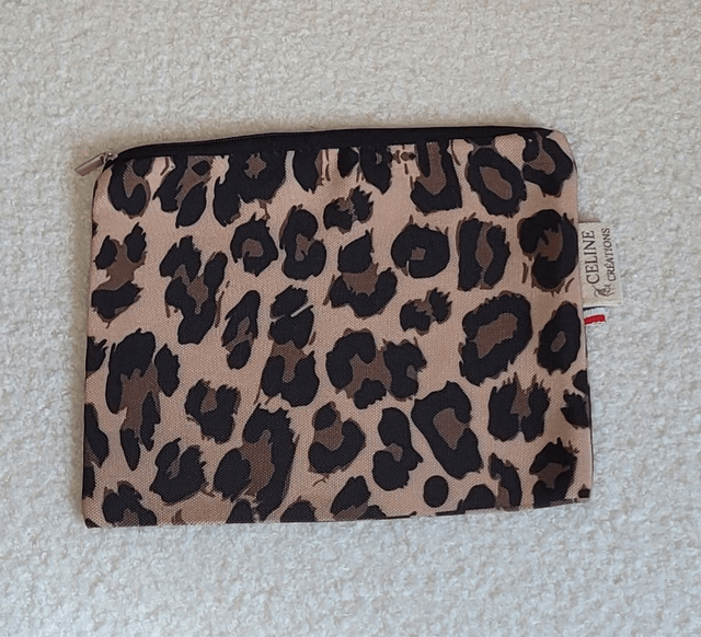 Trousse plate Léopard