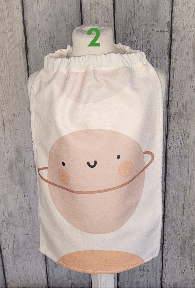 Bavoir - serviette de table tours de cou élastique - Petit ourson