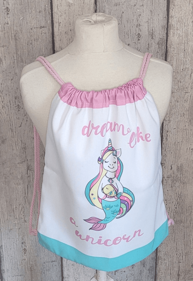 Sac de plage enfant - Sac à dos coulissant 