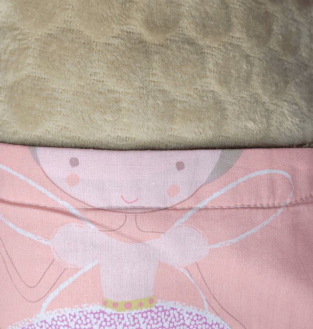 Couverture bébé ton rose