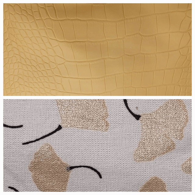 Sac banane simili cuir python camel