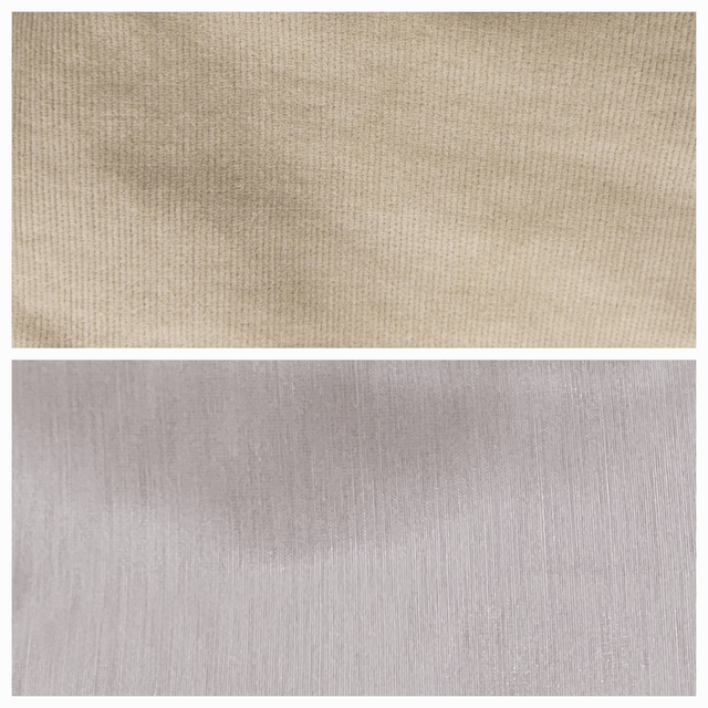 Sac banane velours beige