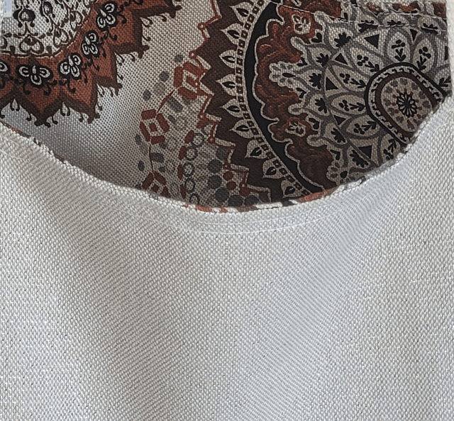 Sac cabas réversible