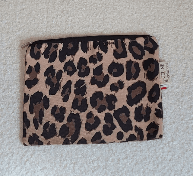 Trousse plate Léopard